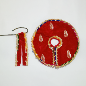 લાલ લડ્ડુ ગોપાલ પોશાક ( સાઇઝ નં- 4 )