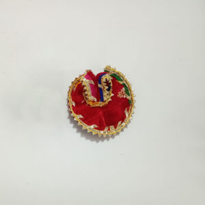 લાલ લડ્ડુ ગોપાલ પોશાક ( સાઇઝ નં- 0 )