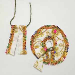 સફેદ લડ્ડુ ગોપાલ પોશાક ( સાઇઝ નં- 1 )