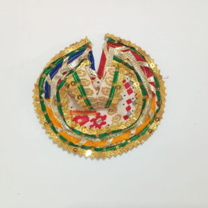 બાંધણી ડિઝાઇન લડ્ડુ ગોપાલ પોશાક ( સાઇઝ નં- 1 )