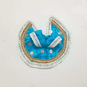 વાદળી લડ્ડુ ગોપાલ પોશાક ( સાઇઝ નં- 1 )