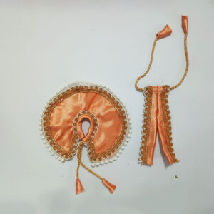 સિલ્ક મોતી વર્ક લડ્ડુ ગોપાલ પોશાક ( સાઇઝ નં- 2 )