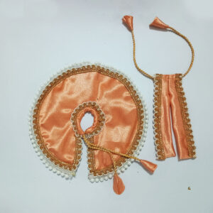 સિલ્ક મોતી વર્ક લડ્ડુ ગોપાલ પોશાક ( સાઇઝ નં- 4 )