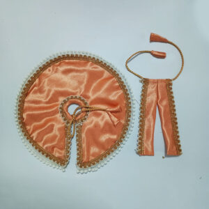 સિલ્ક મોતી વર્ક લડ્ડુ ગોપાલ પોશાક ( સાઇઝ નં- 5 )